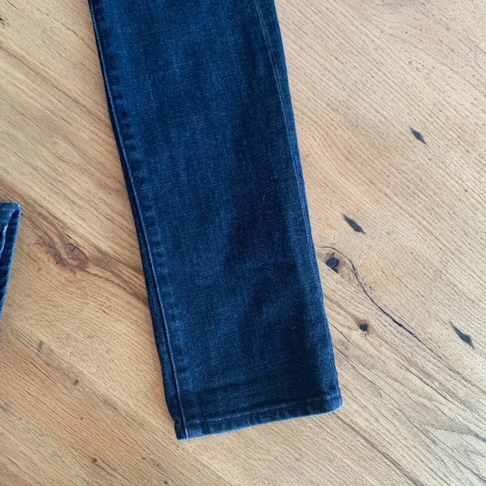 J.Crew‎ Stretch Women’s Toothpick Jeans Denim Size 27 Dark-wash Skinny Leg